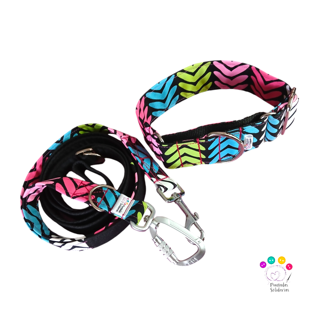 Collar martingale flecha impermeable 