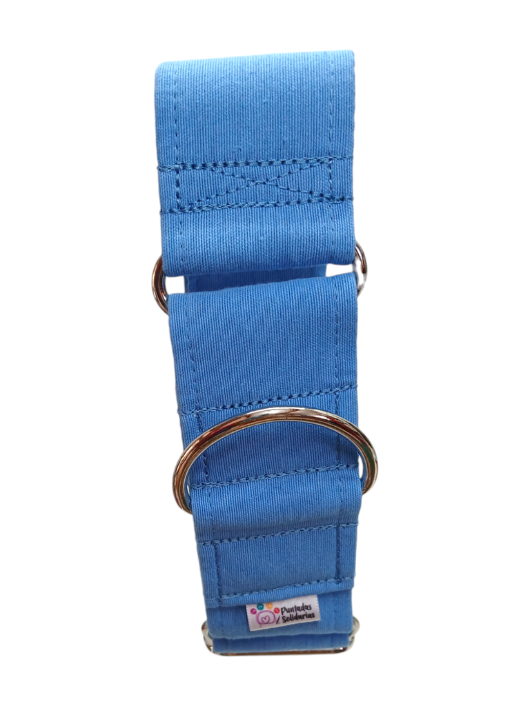 Collar martingale  azul