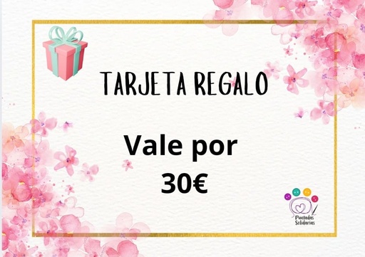 Tarjeta de regalo de 30€ 